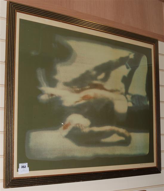 Richard Hamilton (1922-2011) 28.5 x 35.5in.